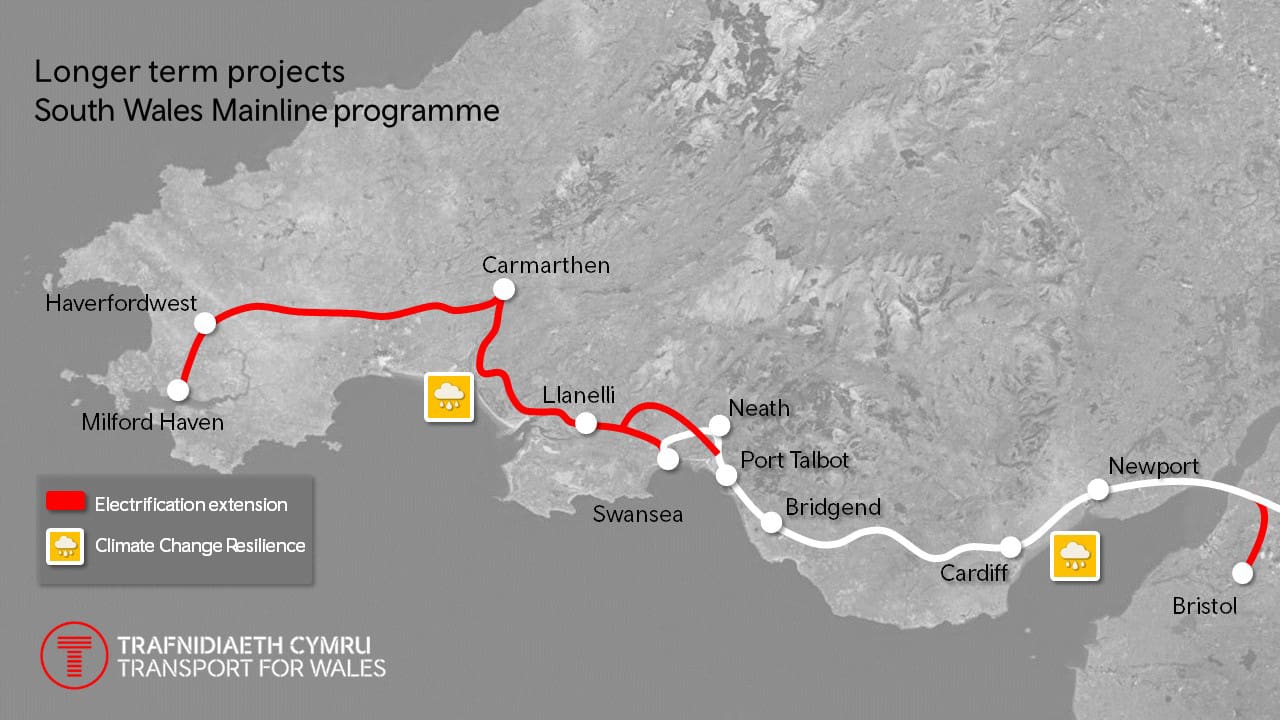 Longer term projects | South Wales Mainline programme